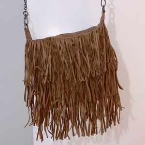 Fringed purse